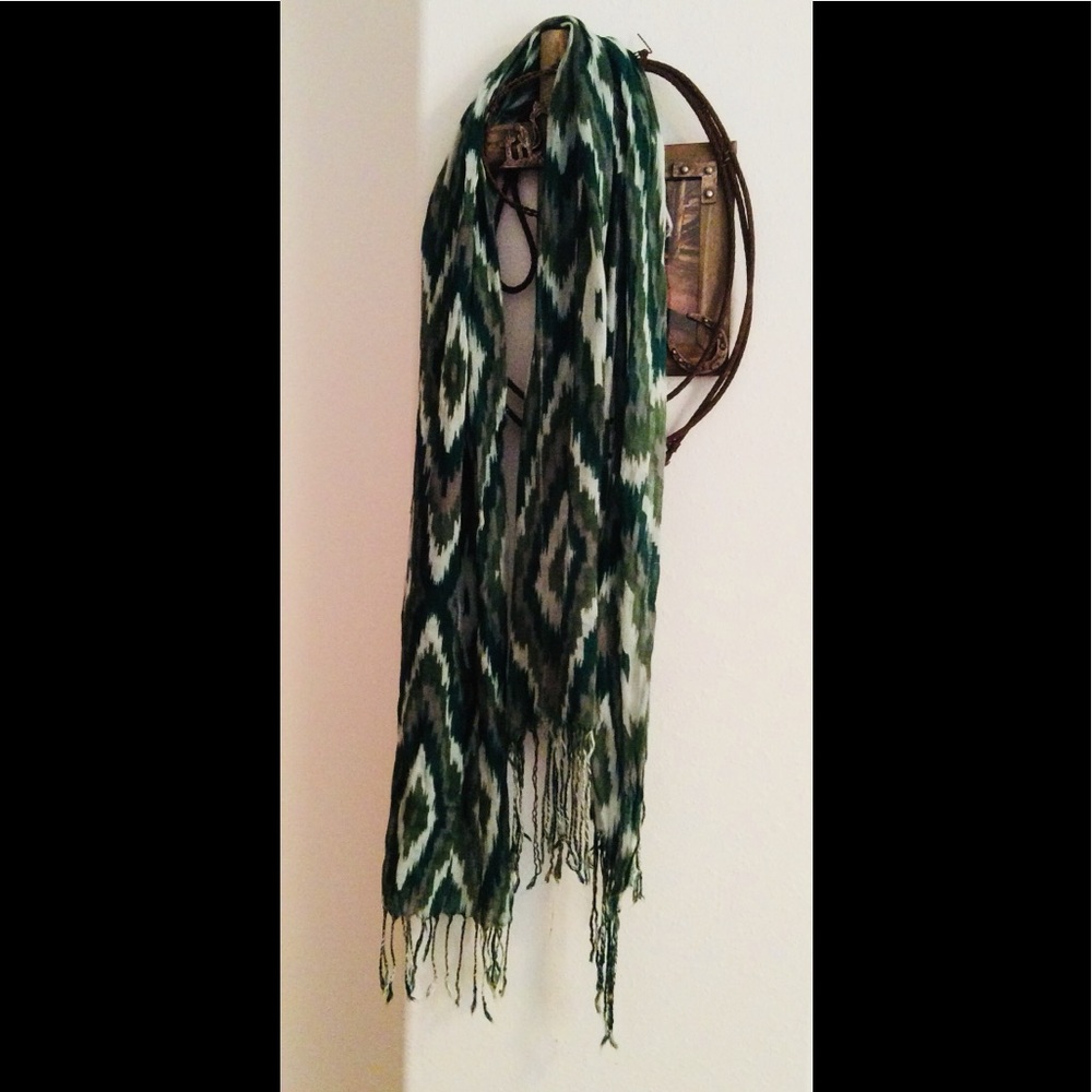Aztec print scarf